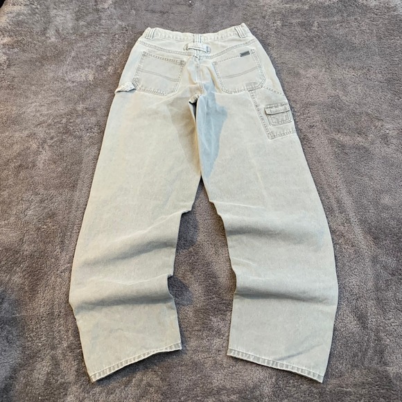 Lee Pipes Other - Lee Vintage Carpenter Jeans Baggy Sage Green Gray 28x32 Skater